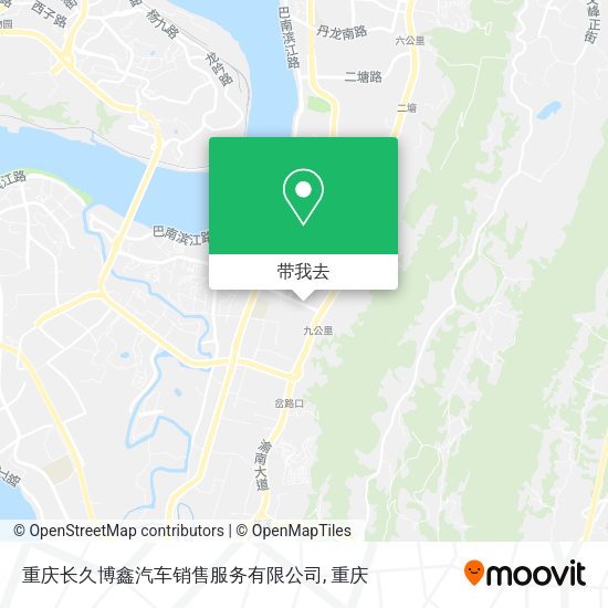 重庆长久博鑫汽车销售服务有限公司地图