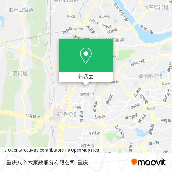 重庆八个六家政服务有限公司地图