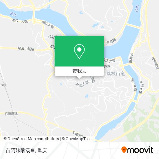 苗阿妹酸汤鱼地图