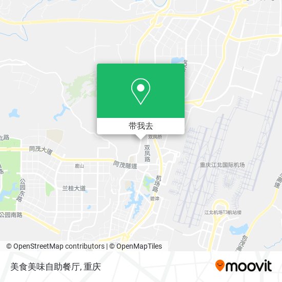 美食美味自助餐厅地图