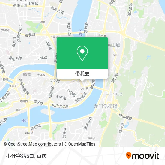 小什字站6口地图