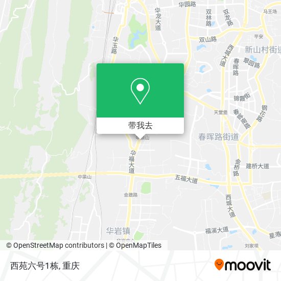 西苑六号1栋地图