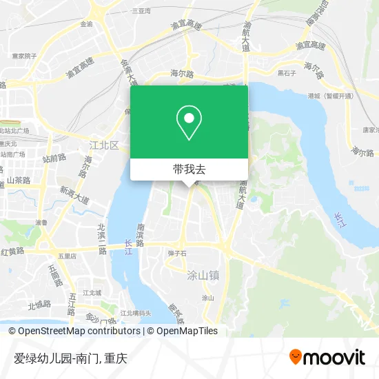 爱绿幼儿园-南门地图