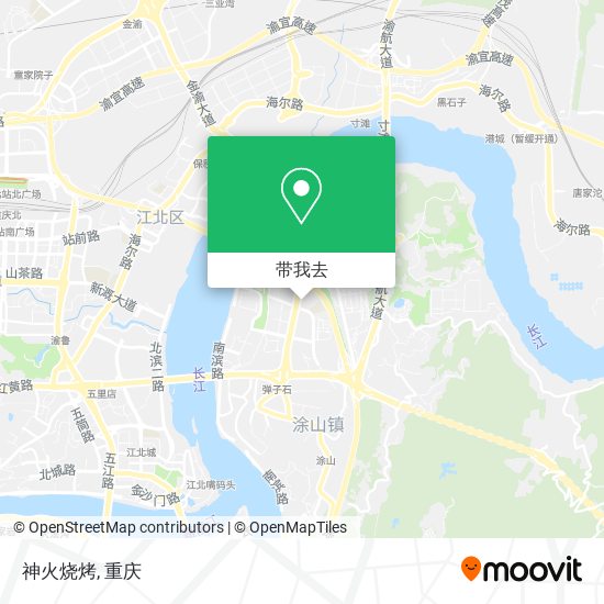 神火烧烤地图