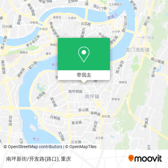 南坪新街/开发路(路口)地图