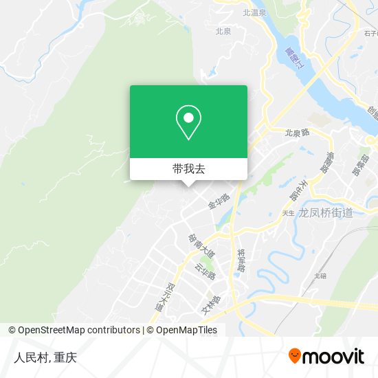 人民村地图