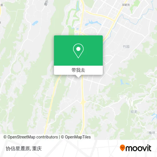 协信星麓原地图