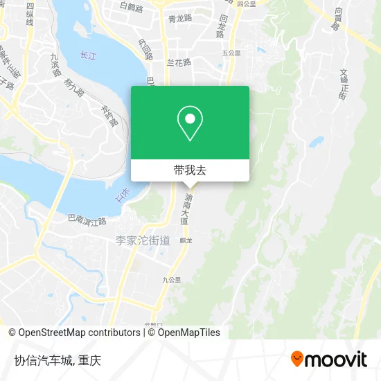 协信汽车城地图