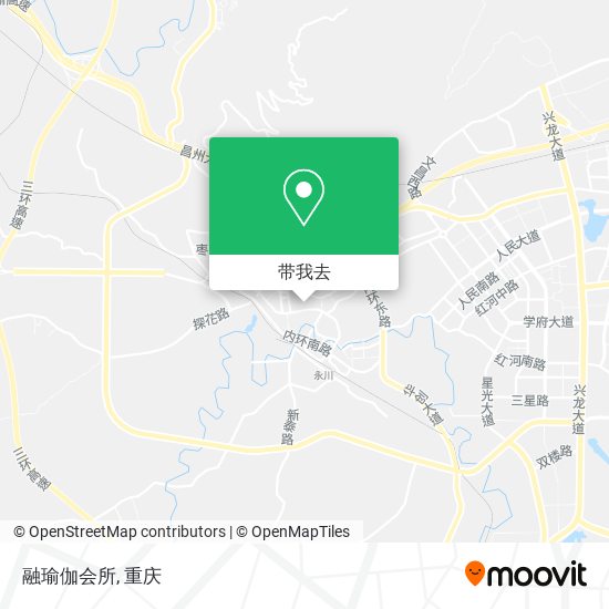 融瑜伽会所地图