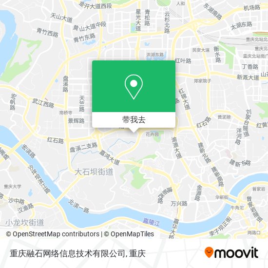 重庆融石网络信息技术有限公司地图