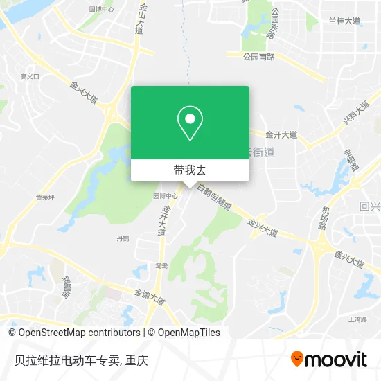 贝拉维拉电动车专卖地图