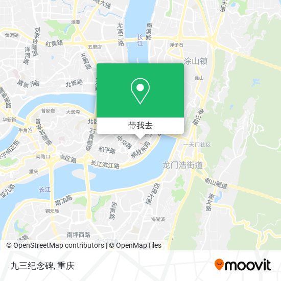 九三纪念碑地图