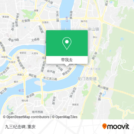九三纪念碑地图