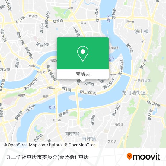 九三学社重庆市委员会(金汤街)地图