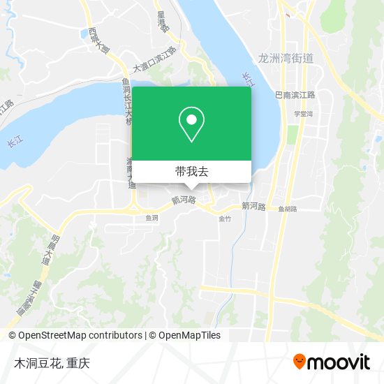 木洞豆花地图