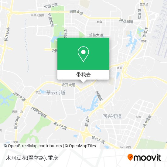 木洞豆花(翠苹路)地图