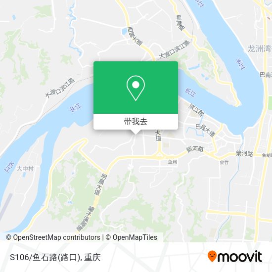 S106/鱼石路(路口)地图