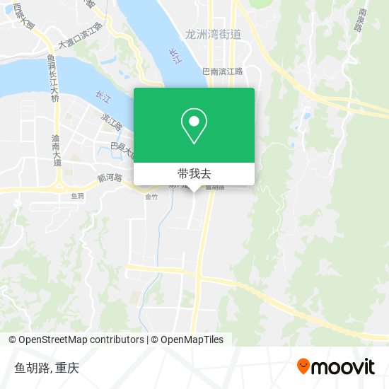 鱼胡路地图