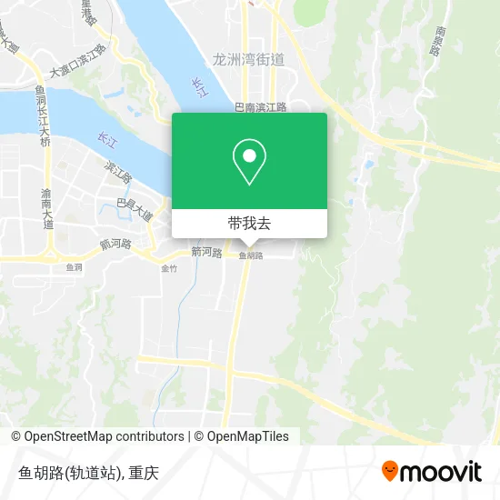 鱼胡路(轨道站)地图