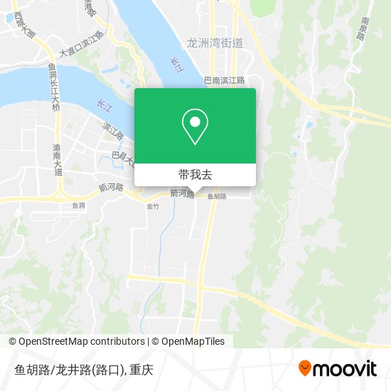 鱼胡路/龙井路(路口)地图