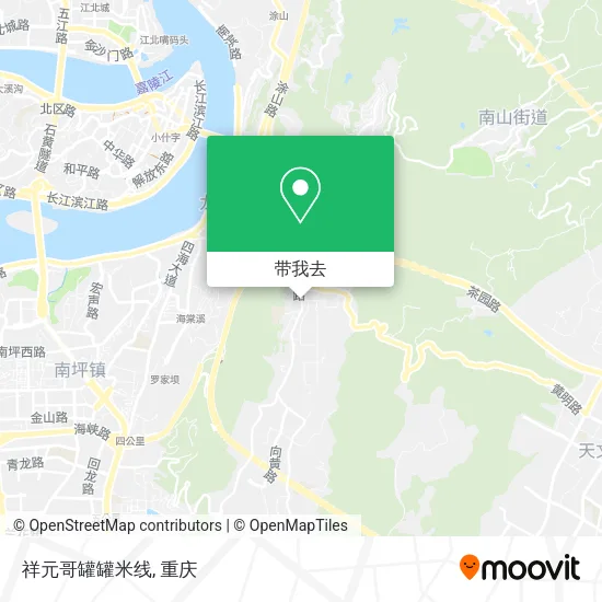祥元哥罐罐米线地图
