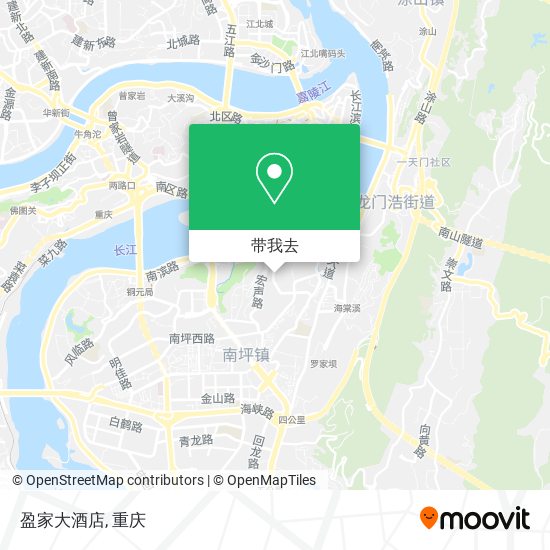 盈家大酒店地图
