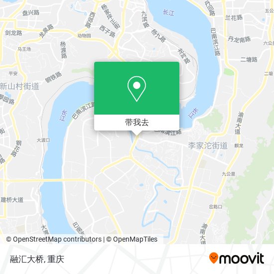 融汇大桥地图
