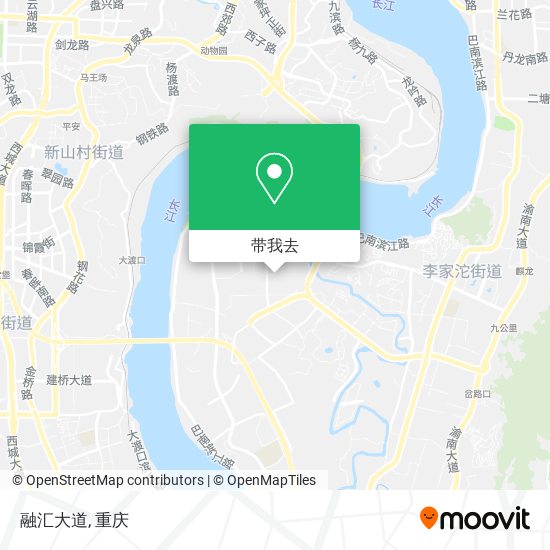 融汇大道地图