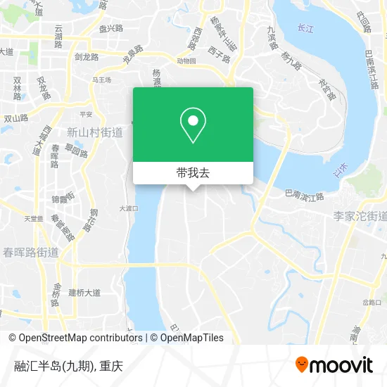 融汇半岛(九期)地图
