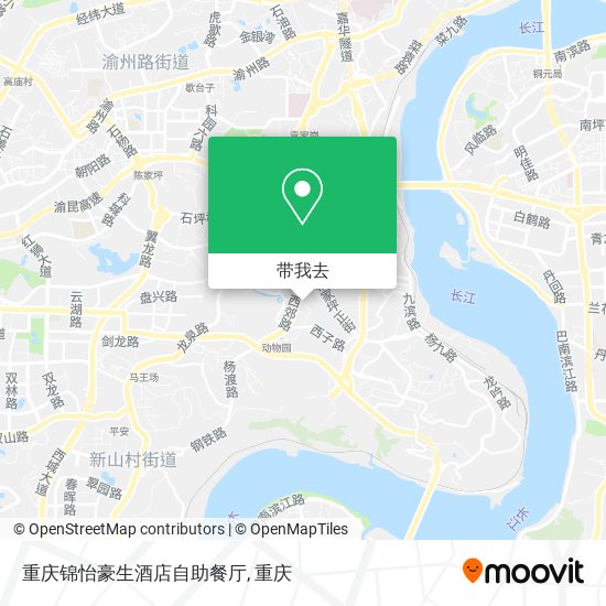 重庆锦怡豪生酒店自助餐厅地图
