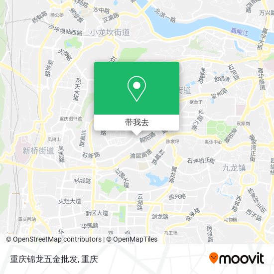 重庆锦龙五金批发地图