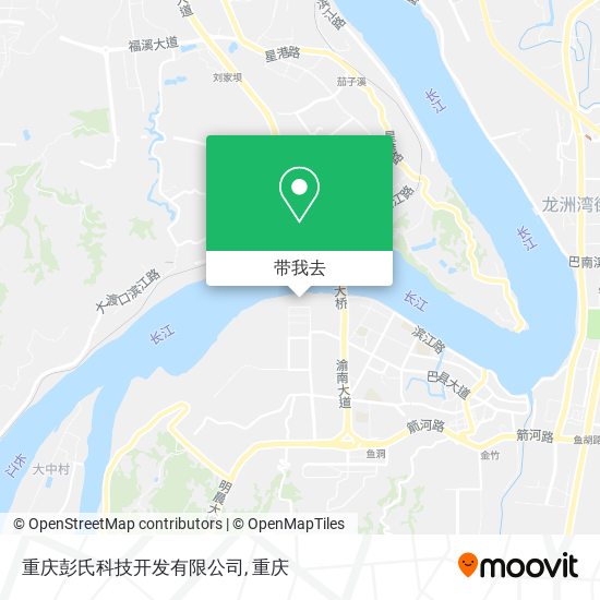 重庆彭氏科技开发有限公司地图