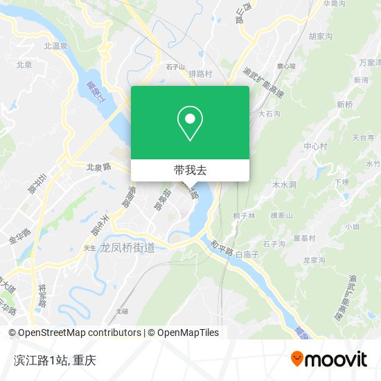 滨江路1站地图