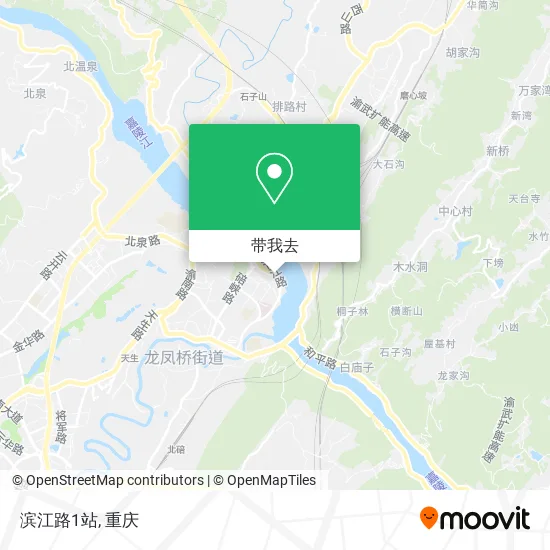 滨江路1站地图