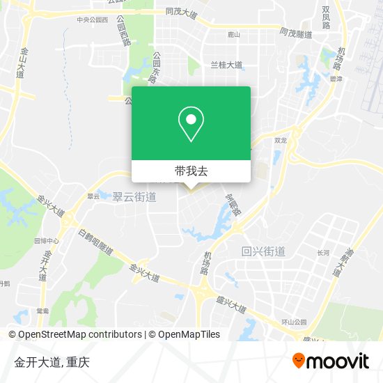 金开大道地图