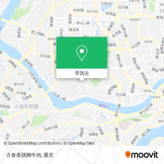 古食香跷脚牛肉地图