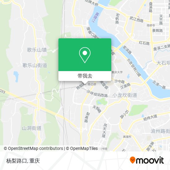 杨梨路口地图