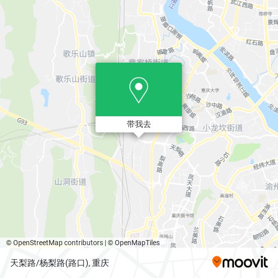 天梨路/杨梨路(路口)地图