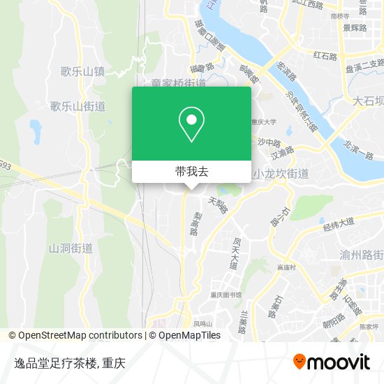 逸品堂足疗茶楼地图