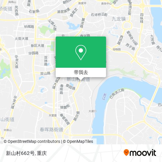 新山村662号地图