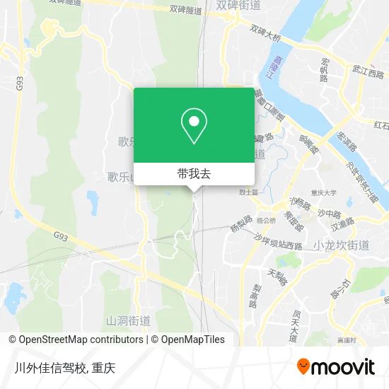 川外佳信驾校地图