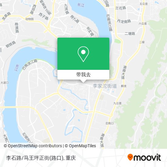 李石路/马王坪正街(路口)地图