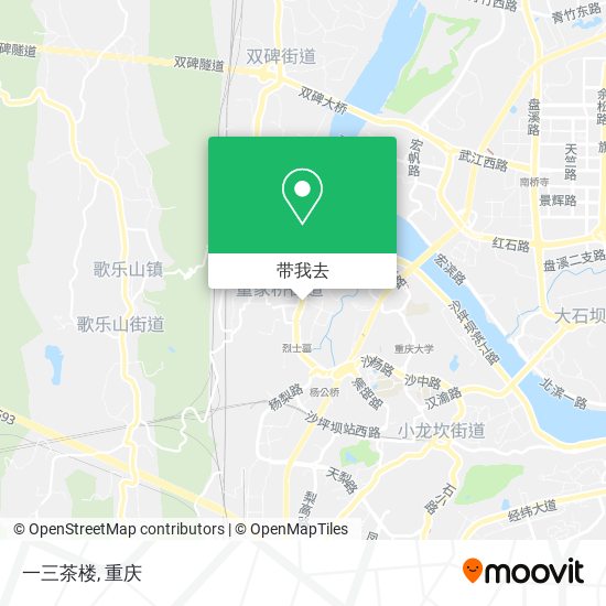 一三茶楼地图