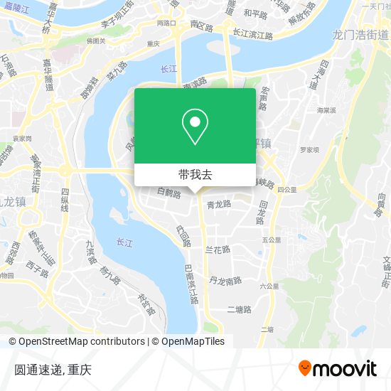 圆通速递地图