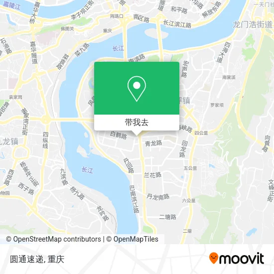 圆通速递地图