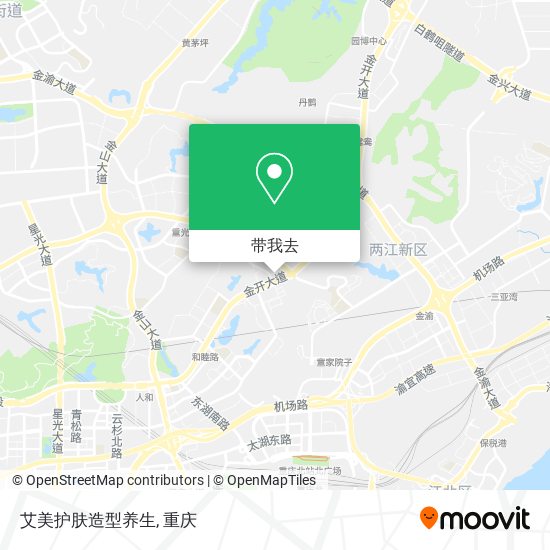 艾美护肤造型养生地图
