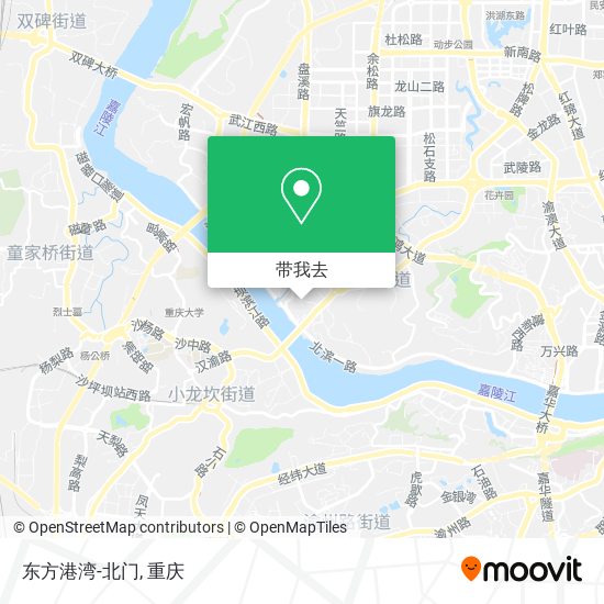 东方港湾-北门地图