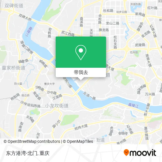 东方港湾-北门地图