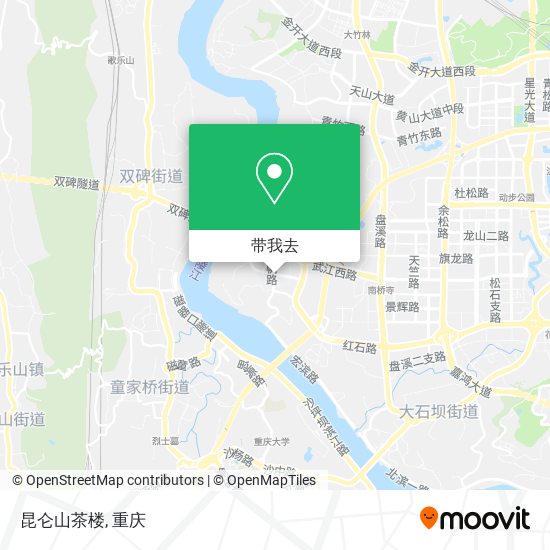 昆仑山茶楼地图