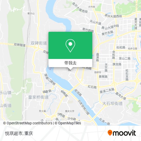 悦琪超市地图